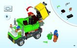 Notice / Instructions de Montage - LEGO - Juniors - 10680 - Le camion poubelle: Page 35