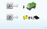 Notice / Instructions de Montage - LEGO - Juniors - 10680 - Le camion poubelle: Page 3