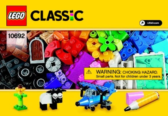 Notice / Instructions de Montage - LEGO - Classic - 10692 - Les briques créatives LEGO®: Page 1