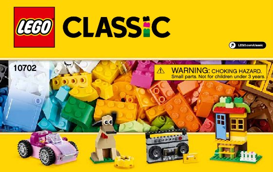 Notice / Instructions de Montage - LEGO - Classic - 10702 - Set de constructions créatives LEGO®: Page 1