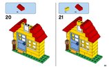 Notice / Instructions de Montage - LEGO - Classic - 10703 - Boîte de constructions urbaines: Page 55