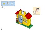 Notice / Instructions de Montage - LEGO - Classic - 10703 - Boîte de constructions urbaines: Page 54