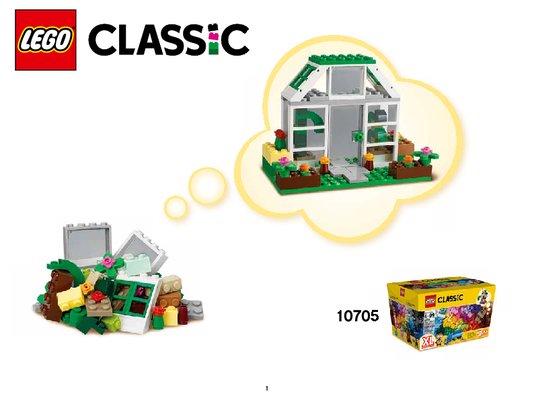 Notice / Instructions de Montage - LEGO - Classic - 10705 - Le set de briques créatives LEGO®: Page 1