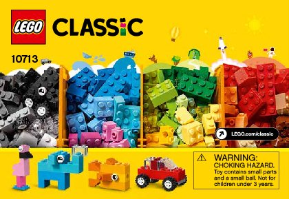 Notice / Instructions de Montage - LEGO - 10713 - Creative Suitcase: Page 1