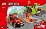 Notice / Instructions de Montage - LEGO - Juniors - 10722 - L'attaque du serpent NINJAGO: Page 1