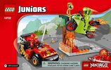 Notice / Instructions de Montage - LEGO - Juniors - 10722 - L'attaque du serpent NINJAGO: Page 1