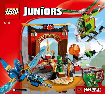 Notice / Instructions de Montage - LEGO - Juniors - 10725 - Le temple perdu de NINJAGO: Page 1