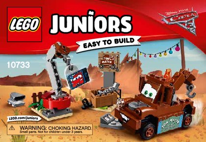 Notice / Instructions de Montage - LEGO - Juniors - 10733 - La casse de Martin: Page 1