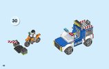 Notice / Instructions de Montage - LEGO - Juniors - 10735 - L'arrestation du bandit: Page 42