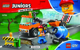 Notice / Instructions de Montage - LEGO - 10750 - Road Repair Truck: Page 1