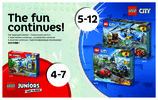 Notice / Instructions de Montage - LEGO - 10751 - Mountain Police Chase: Page 62