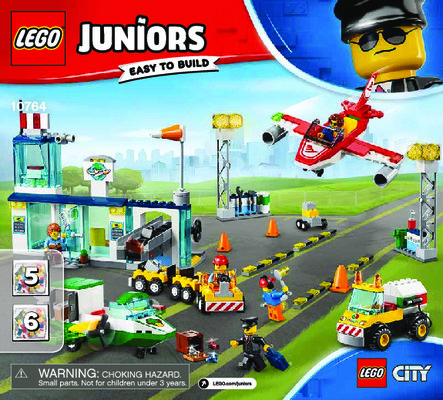 Notice / Instructions de Montage - LEGO - 10764 - City Central Airport: Page 1