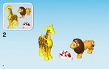 Notice / Instructions de Montage - LEGO - DUPLO - 10802 - Les animaux de la savane: Page 4