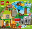 Notice / Instructions de Montage - LEGO - DUPLO - 10804 - La jungle: Page 1