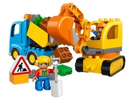 10812 - Truck & Tracked Excavator