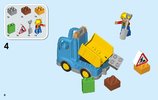 Notice / Instructions de Montage - LEGO - DUPLO - 10812 - Le camion et la pelleteuse: Page 6