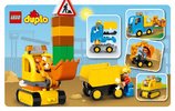 Notice / Instructions de Montage - LEGO - DUPLO - 10812 - Le camion et la pelleteuse: Page 16