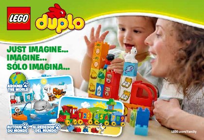 Notice / Instructions de Montage - LEGO - DUPLO - 10824 - Les aventures dans l'espace de Miles: Page 1