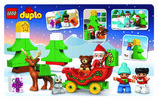 Notice / Instructions de Montage - LEGO - DUPLO - 10837 - Les vacances d'hiver du Père Noël: Page 19