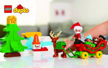 Notice / Instructions de Montage - LEGO - DUPLO - 10837 - Les vacances d'hiver du Père Noël: Page 2