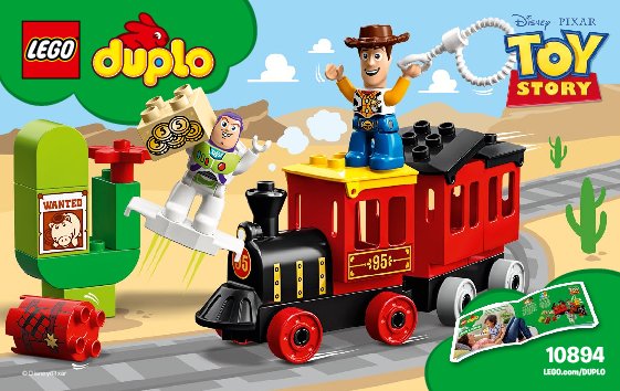 Notice / Instructions de Montage - LEGO - 10894 - Toy Story Train: Page 1