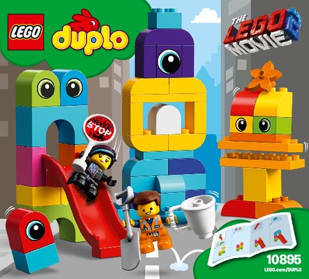 Notice / Instructions de Montage - LEGO - 10895 - Emmet and Lucy's Visitors from the DUPLO: Page 1