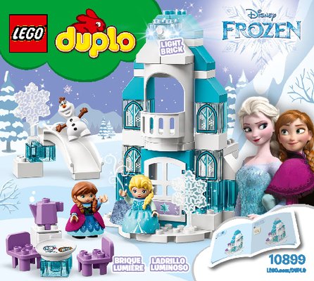 Notice / Instructions de Montage - LEGO - 10899 - Frozen Ice Castle: Page 1