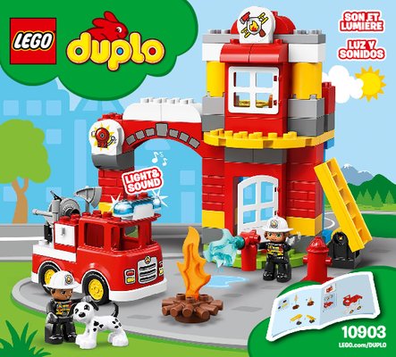 Notice / Instructions de Montage - LEGO - 10903 - Fire Station: Page 1