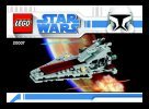 Notice / Instructions de Montage - LEGO - 20007 - Republic Attack Cruiser: Page 1