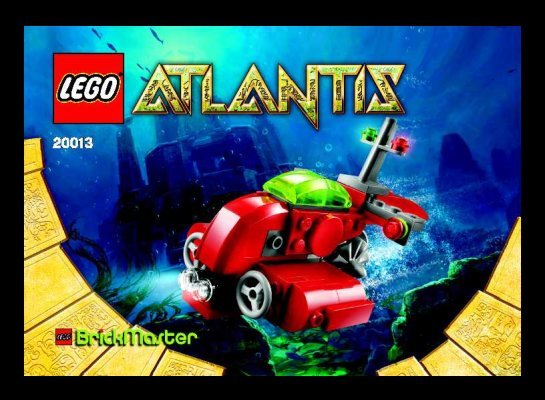 Notice / Instructions de Montage - LEGO - 20013 - 2010 BM Atlantis JAN: Page 1