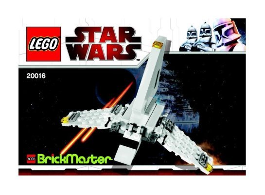 20016 - LEGO Star Wars Imperial shuttle