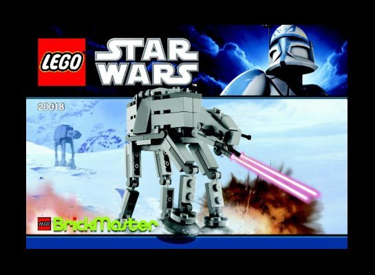 Notice / Instructions de Montage - LEGO - 20018 - LEGO Star Wars AT-AT Walker: Page 1