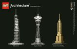 Notice / Instructions de Montage - LEGO - Architecture - 21002 - Empire State Building: Page 20