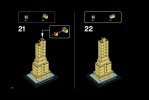 Notice / Instructions de Montage - LEGO - Architecture - 21002 - Empire State Building: Page 14