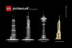 Notice / Instructions de Montage - LEGO - Architecture - 21002 - Empire State Building: Page 20