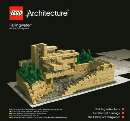 Notice / Instructions de Montage - LEGO - Architecture - 21005 - Fallingwater®: Page 1