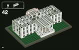 Notice / Instructions de Montage - LEGO - Architecture - 21006 - La Maison Blanche: Page 58