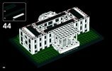 Notice / Instructions de Montage - LEGO - Architecture - 21006 - La Maison Blanche: Page 60