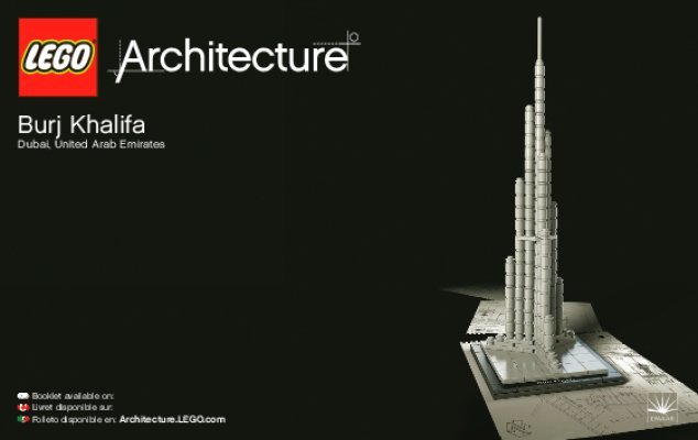 Notice / Instructions de Montage - LEGO - 21008 - Burj Khalifa: Page 1