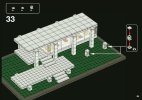 Notice / Instructions de Montage - LEGO - Architecture - 21009 - Farnsworth House™: Page 59