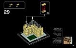 Notice / Instructions de Montage - LEGO - Architecture - 21013 - Big Ben: Page 35