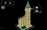 Notice / Instructions de Montage - LEGO - Architecture - 21013 - Big Ben: Page 60