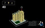 Notice / Instructions de Montage - LEGO - Architecture - 21013 - Big Ben: Page 37