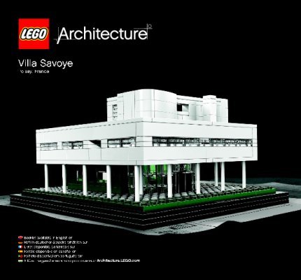 Notice / Instructions de Montage - LEGO - Architecture - 21014 - Villa Savoye: Page 1