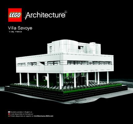 Notice / Instructions de Montage - LEGO - Architecture - 21014 - Villa Savoye: Page 1