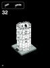 Notice / Instructions de Montage - LEGO - Architecture - 21015 - La tour de Pise: Page 42