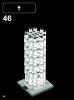 Notice / Instructions de Montage - LEGO - Architecture - 21015 - La tour de Pise: Page 56