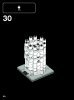 Notice / Instructions de Montage - LEGO - Architecture - 21015 - La tour de Pise: Page 40