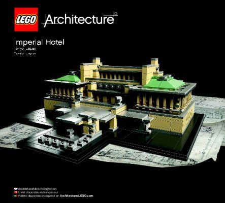 Notice / Instructions de Montage - LEGO - Architecture - 21017 - Hôtel impérial: Page 1