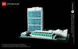 Notice / Instructions de Montage - LEGO - Architecture - 21018 - Le siège des Nations Unies: Page 120